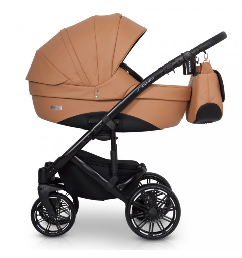 Riko Sigma - wózek wielofunkcyjny, zestaw 2w1 z opcją 3w1 i 4w1 | Caramel